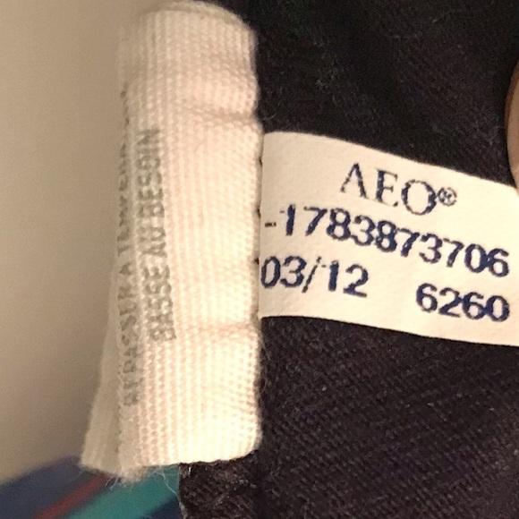 AERIE Slim Gym Crop Black Yoga Workout Leggings Size XS - Picture 7 of 9